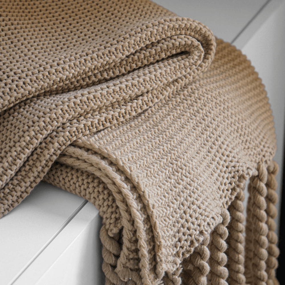 Camel Throw Blanket