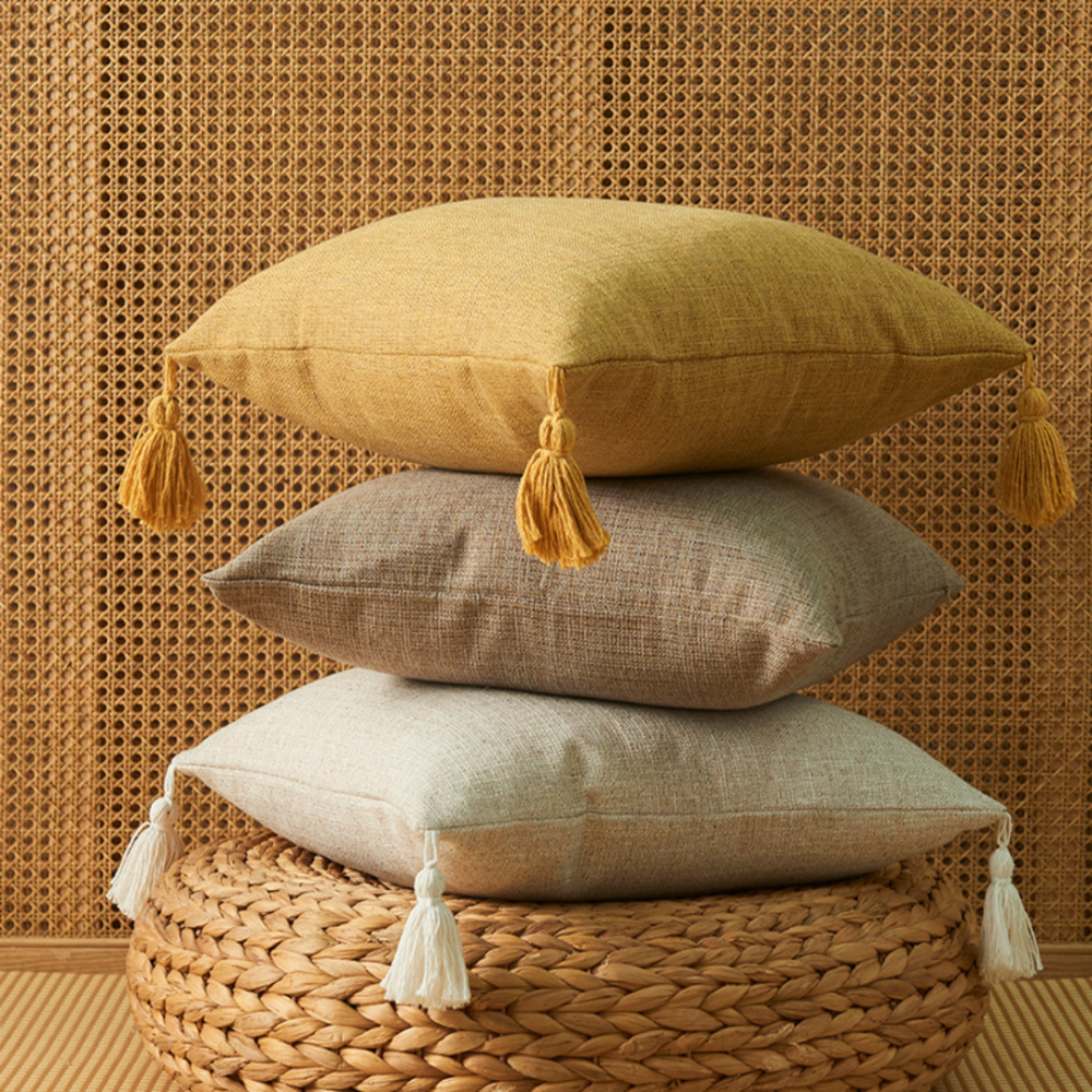 Harbour Tassel Throw Pillow