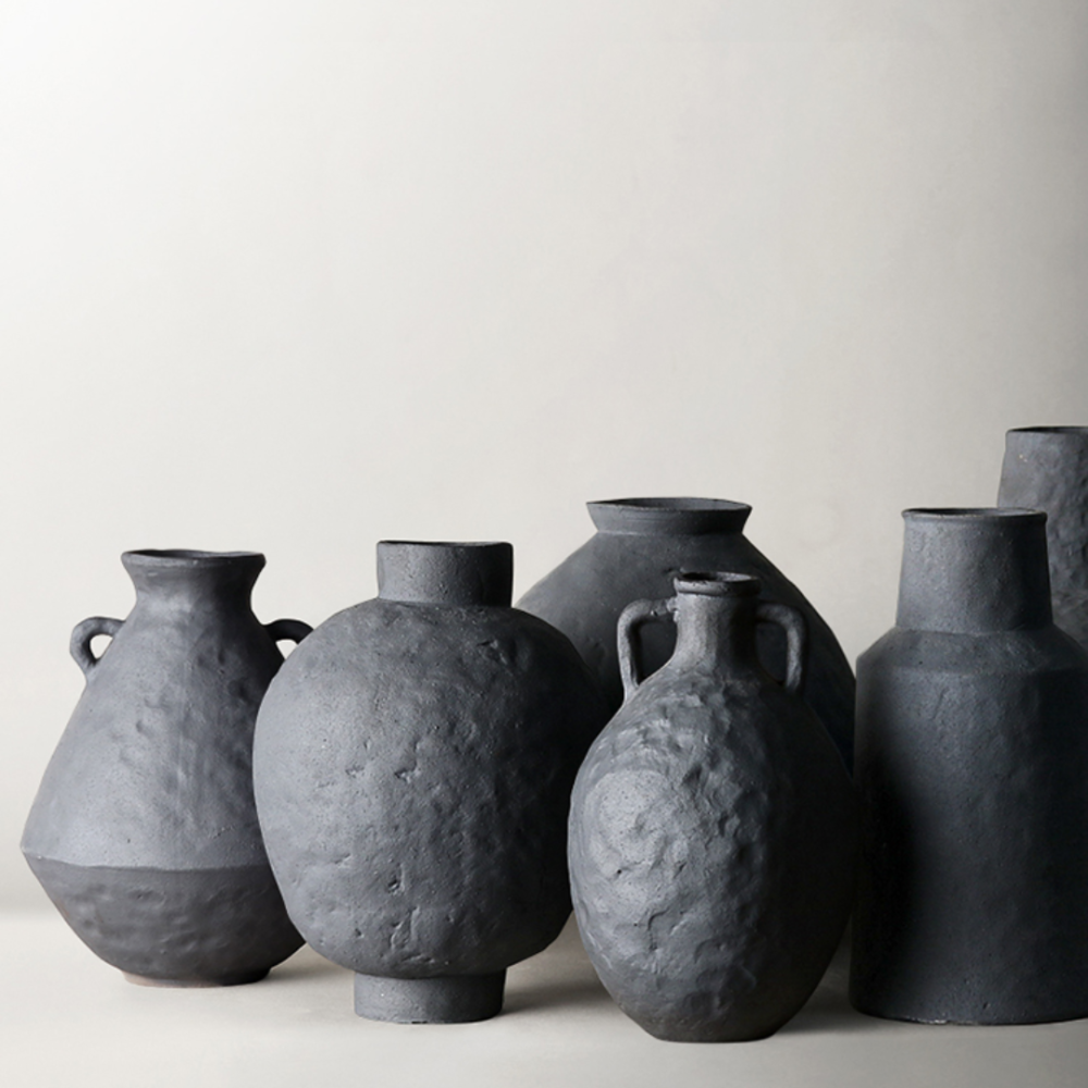 Weathered Clay Vases